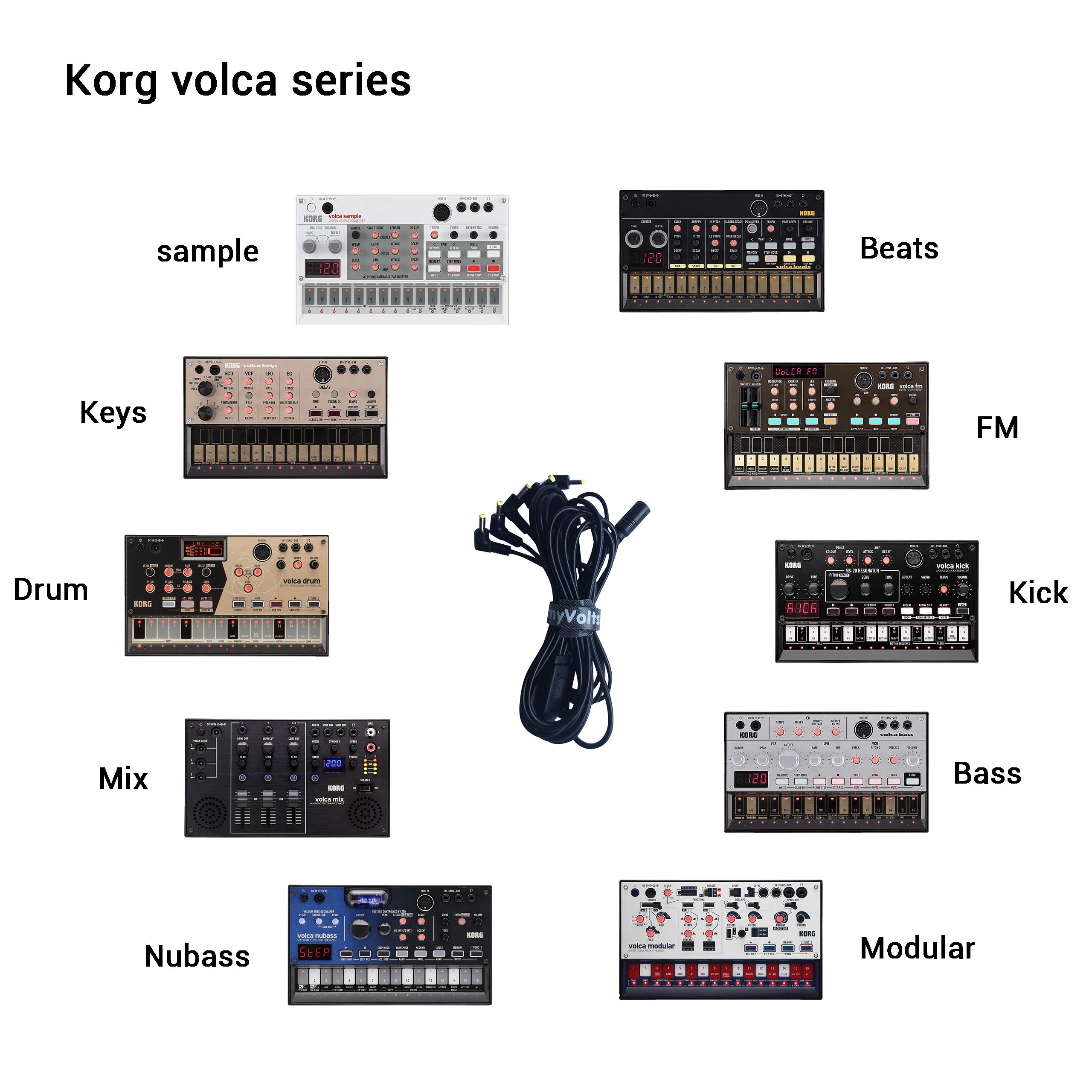 Volca用5ウェイDC電源ケーブル+ korg KA350(korg純正品) Amazon.co.jp: korg Volca用5ウェイDC電源スプリッタケーブル